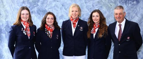 Lottie Woad, Charlotte Heath, Rebecca Hembrough, Caley McGinty, Steve Robinson